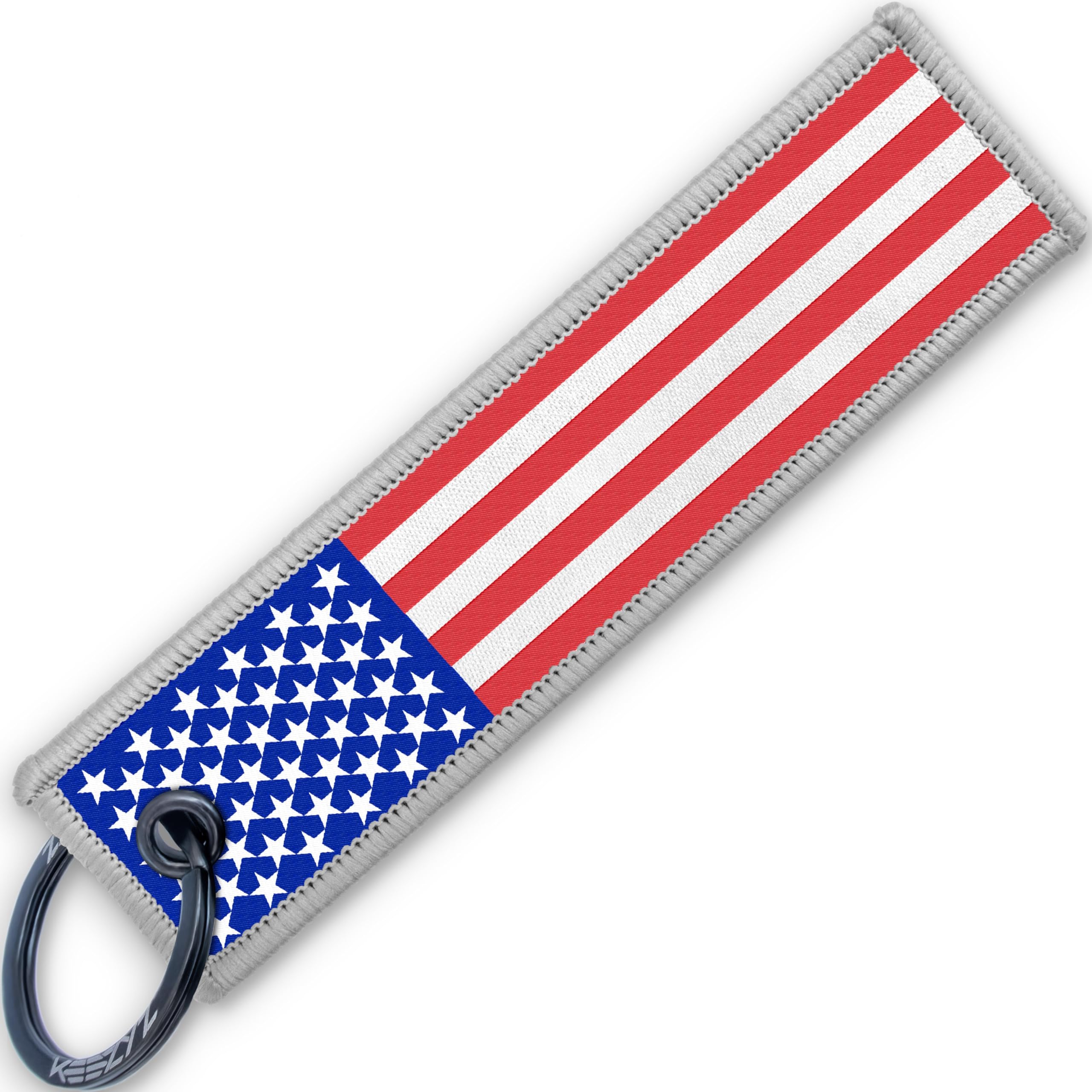 American Flag Keychain | Patriotic USA Gift | Stars & Stripes Key Tag for Everyday Patriots