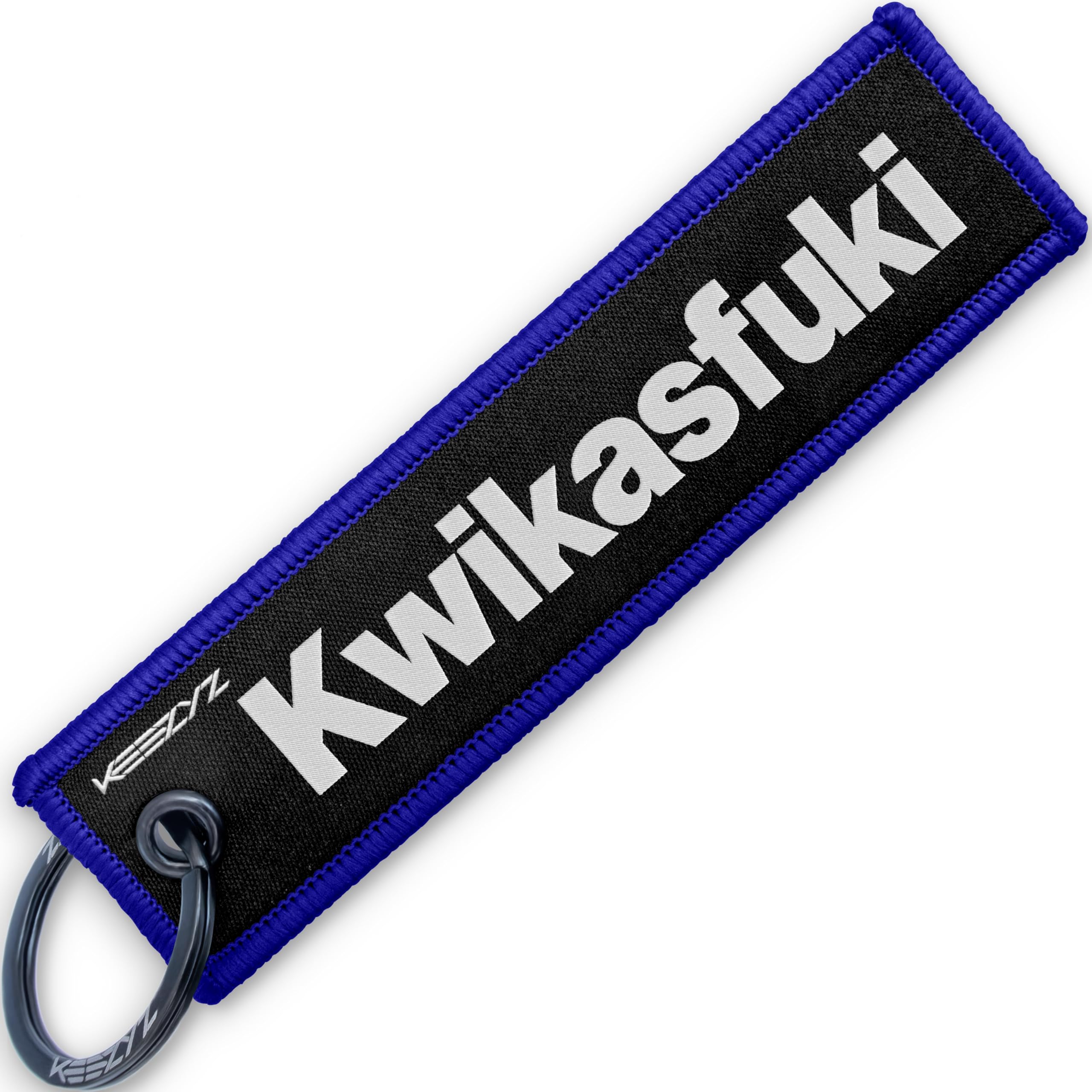 Kwikasfuki Keychain | Funny Key Tag For Kawasaki Motorcycle, ATV & Dirt Bike | Sexy Rider Gift, Jet Tag Accessory